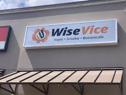 Wise Vice Box Sign