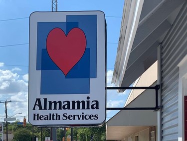 Almamia Health Services - Flag Signs